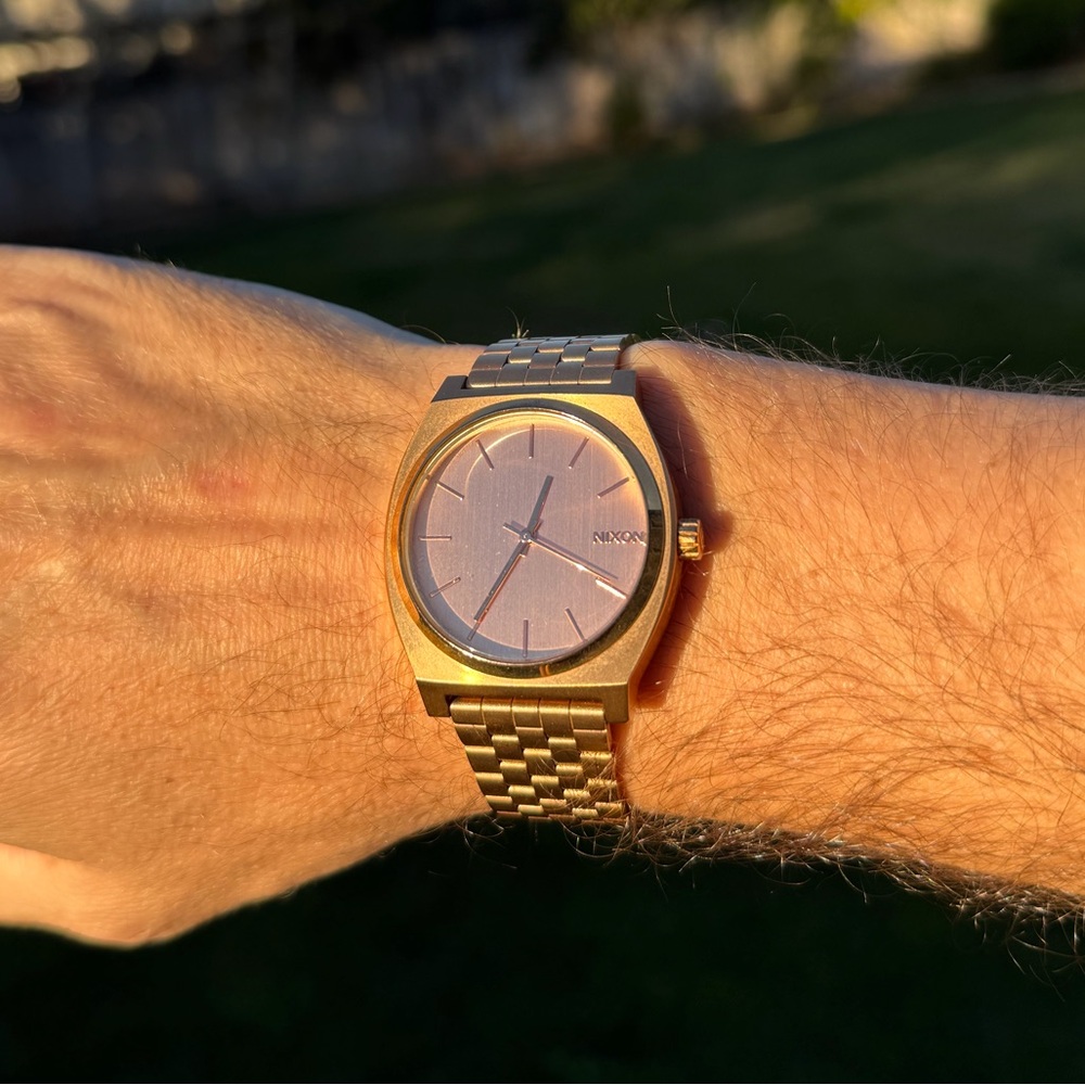 Nixon Timeteller All Rose Gold
